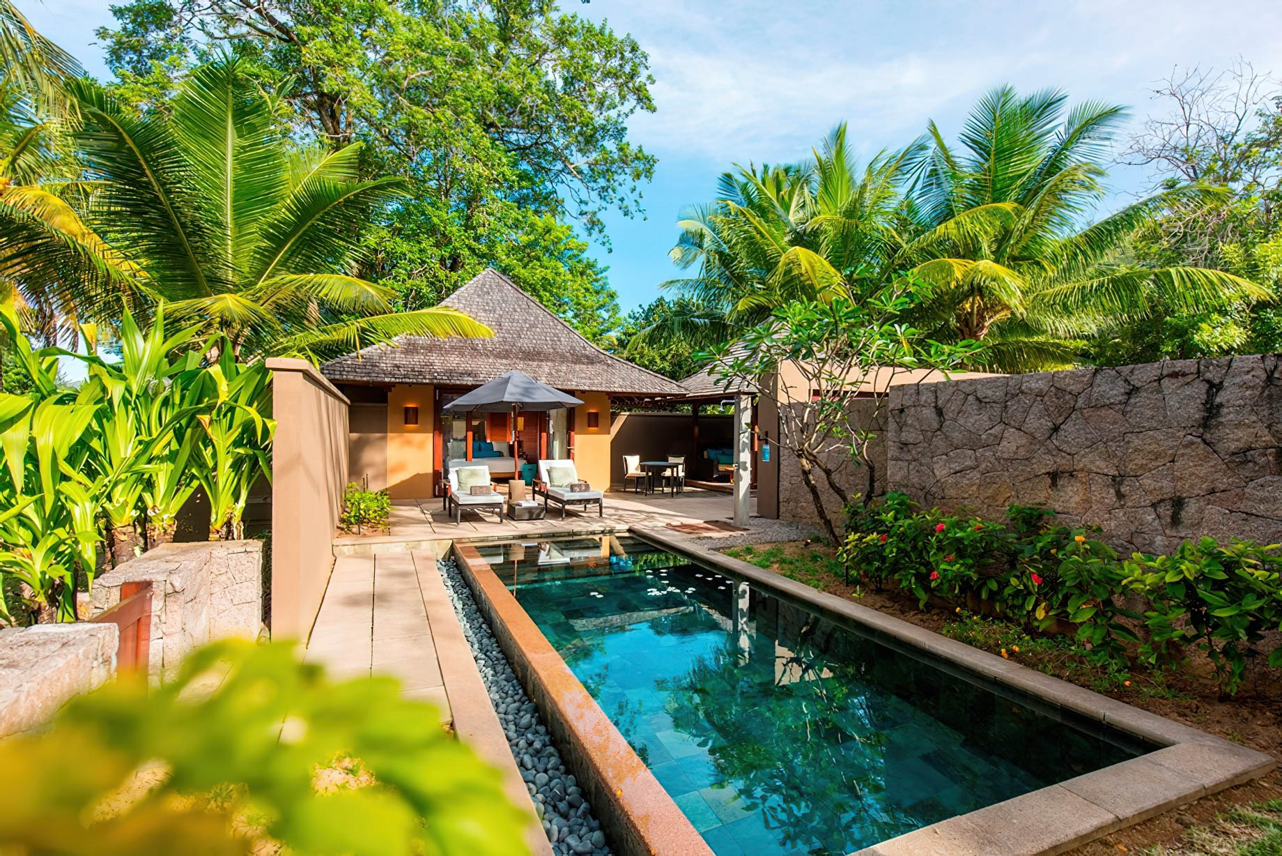 Constance Ephelia Resort - Port Launay, Mahe, Seychelles - Beach Villa Pool