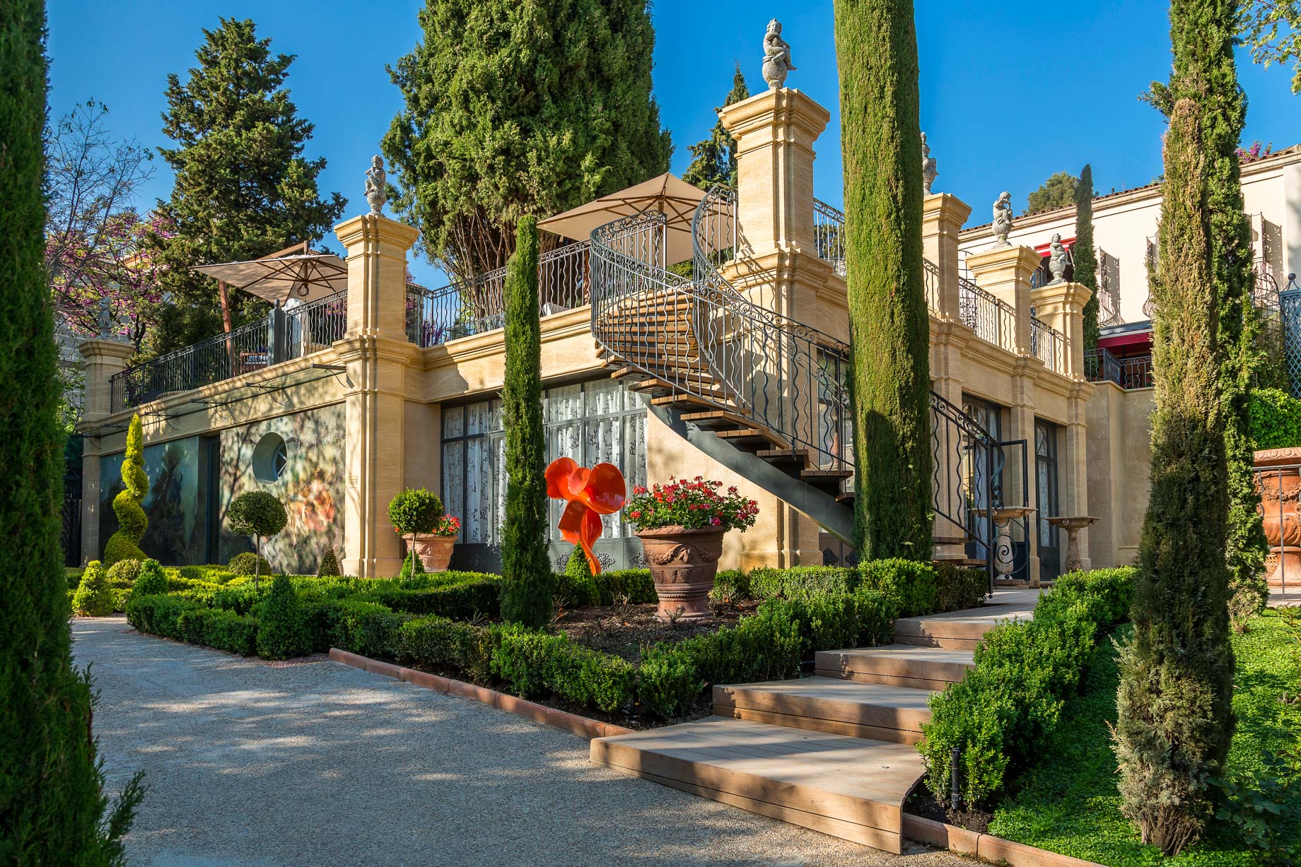 Villa Gallici Relais Châteaux Hotel – Aix-en-Provence, France – Spa Exterior