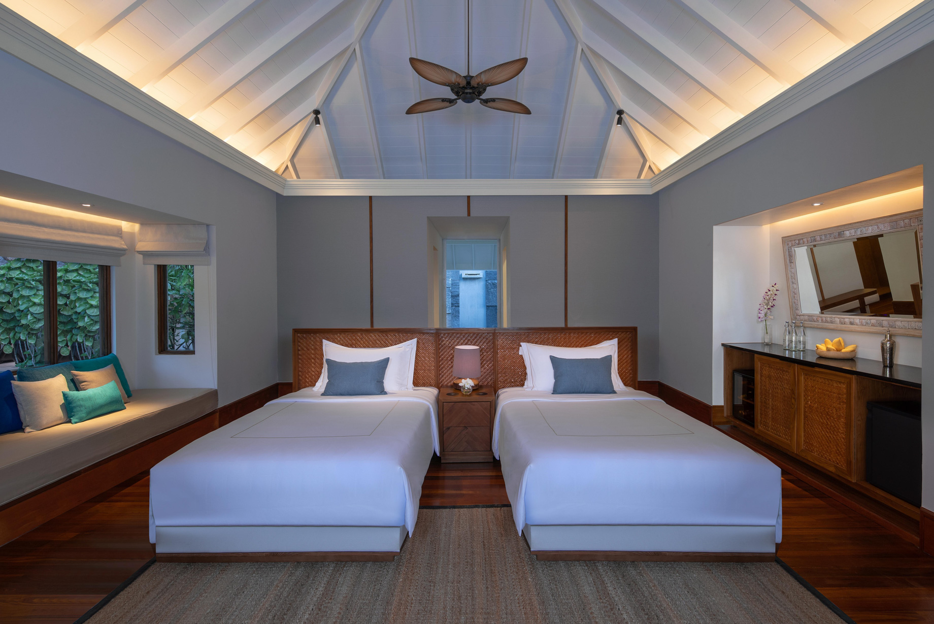 Anantara Kihavah Maldives Villas Resort - Baa Atoll, Maldives - Three Bedroom Beach Pool Residence Bedroom