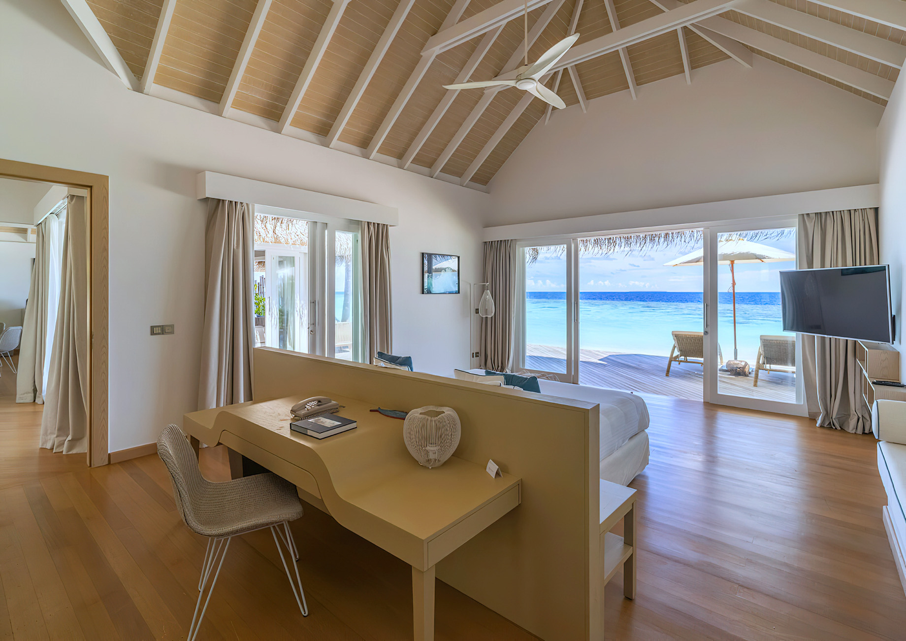 Baglioni Resort Maldives – Maagau Island, Rinbudhoo, Maldives – Beach Villa Pool Suite Interior