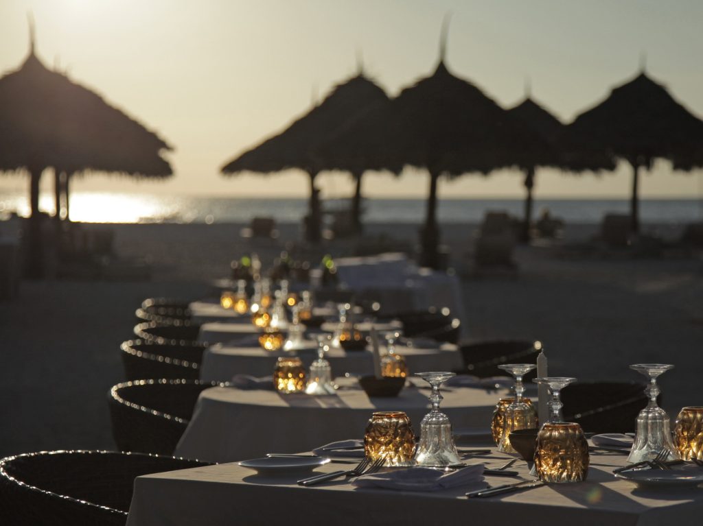 Gold Zanzibar Beach House & Spa Resort - Nungwi, Zanzibar, Tanzania - Beachfront Dining