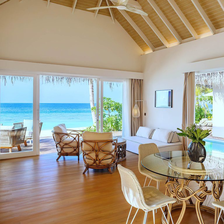 Baglioni Resort Maldives – Maagau Island, Rinbudhoo, Maldives – Beach Villa Pool Suite Interior