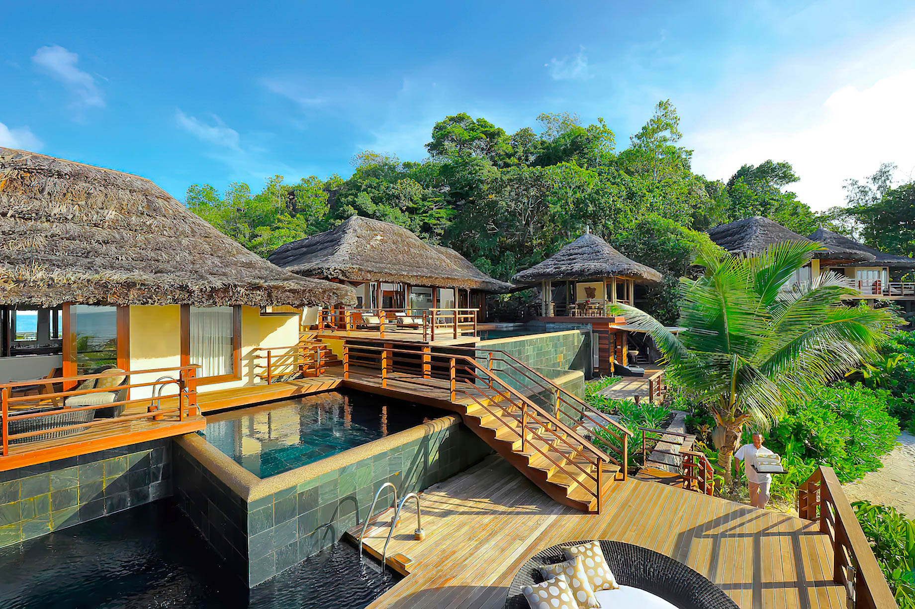 Constance Lemuria Resort – Praslin, Seychelles – Presidential Villa Pool Deck