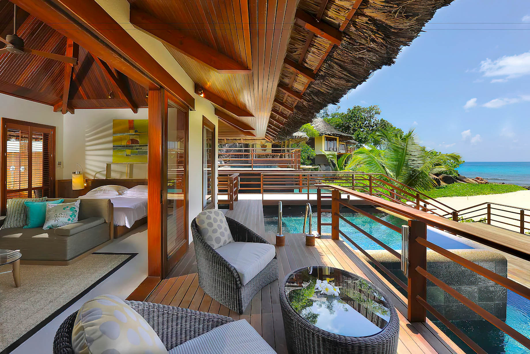 Constance Lemuria Resort – Praslin, Seychelles – Presidential Villa Pool Deck