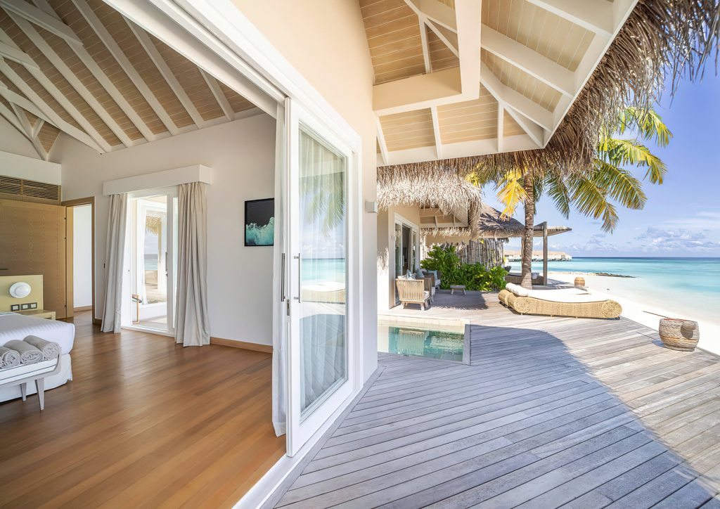 Baglioni Resort Maldives - Maagau Island, Rinbudhoo, Maldives - Beach Villa Pool Suite Bedroom View