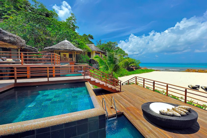 Constance Lemuria Resort - Praslin, Seychelles - Presidential Villa Pool Deck