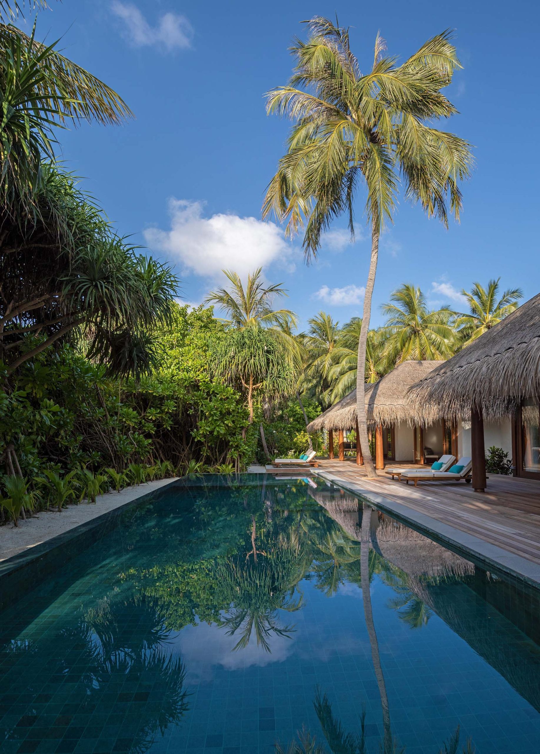Anantara Kihavah Maldives Villas Resort - Baa Atoll, Maldives - Beach Pool Residence Pool View