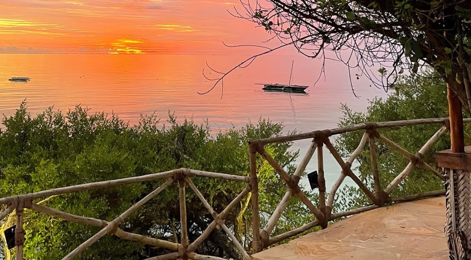The Island Pongwe Lodge - Pongwe, Zanzibar, Tanzania - Ocean Sunset View