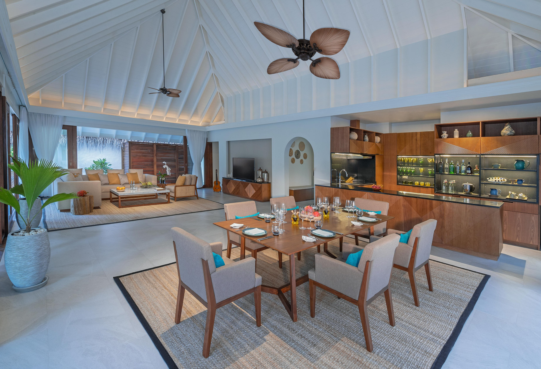 Anantara Kihavah Maldives Villas Resort – Baa Atoll, Maldives – Beach Pool Residence Living Area