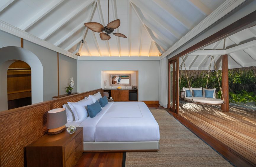 Anantara Kihavah Maldives Villas Resort - Baa Atoll, Maldives - Beach Pool Residence Bedroom