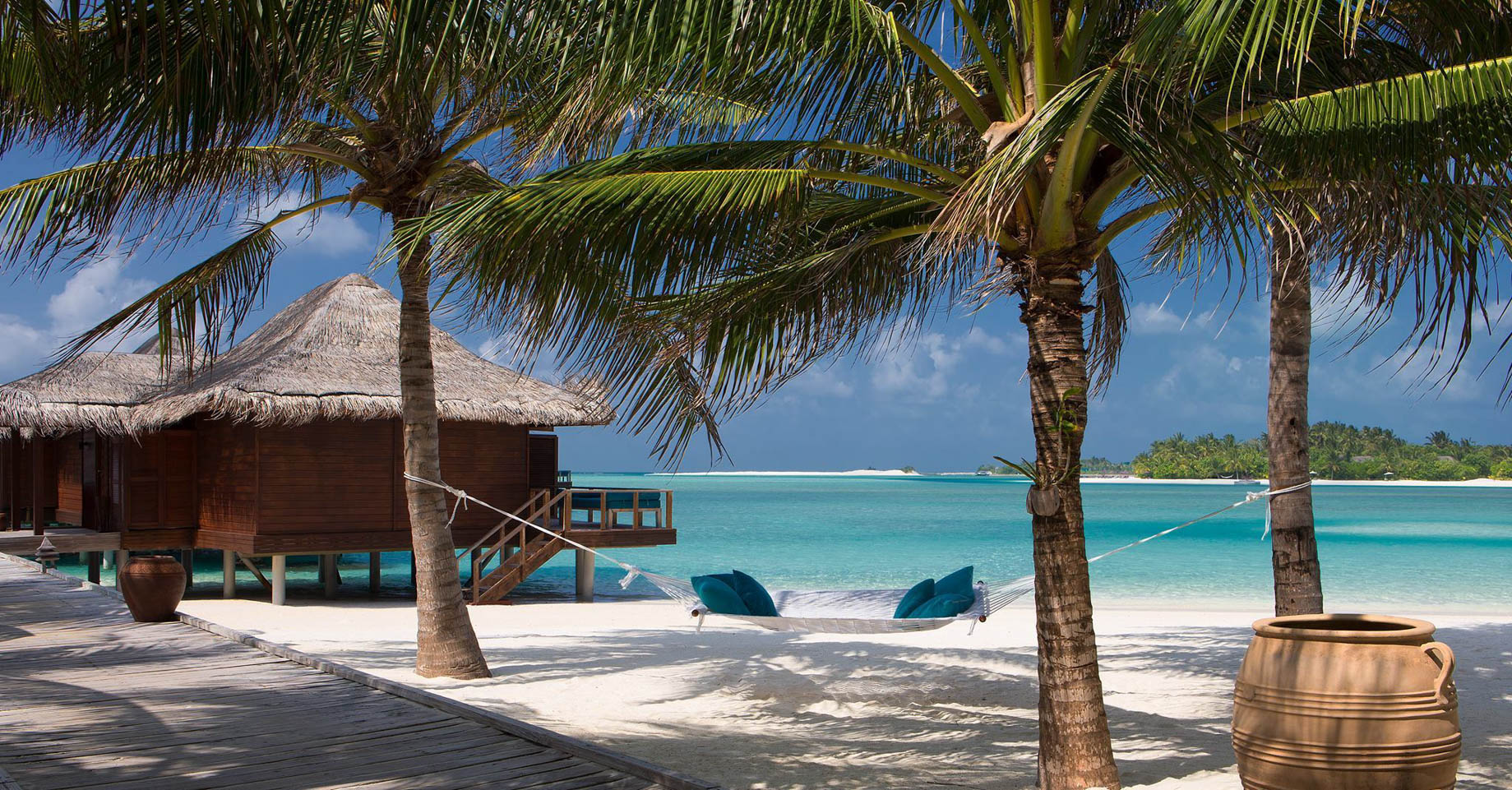 Anantara Thigu Maldives Resort – South Male Atoll, Maldives – White Sand Beach Hammock