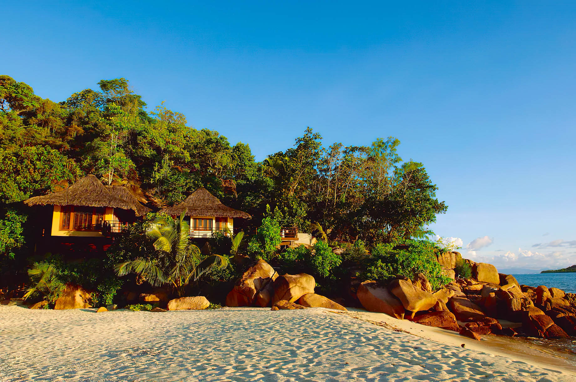 Constance Lemuria Resort - Praslin, Seychelles - Presidential Villa Exterior Beach View