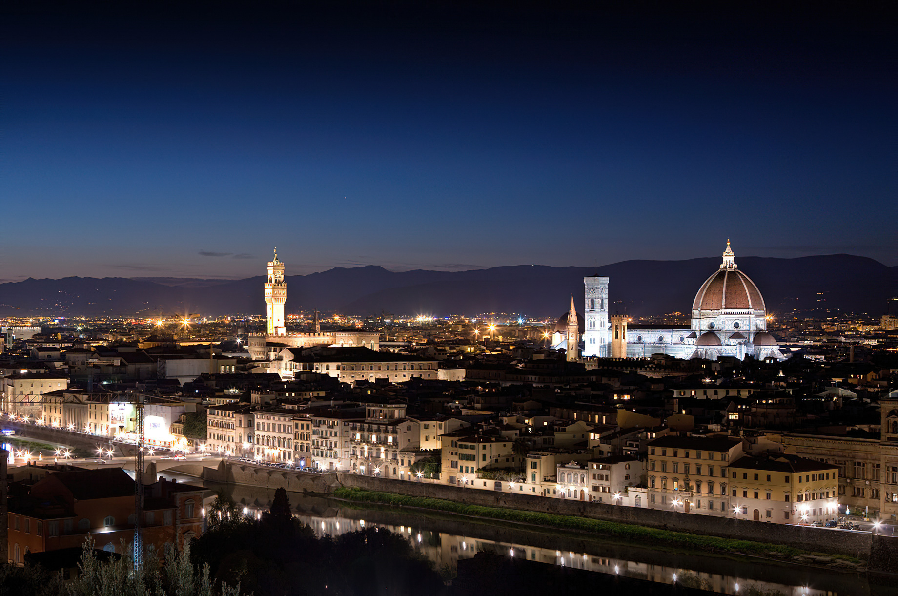 Relais Santa Croce By Baglioni Hotels & Resorts – Florence, Italy – Florence Aerial Night View