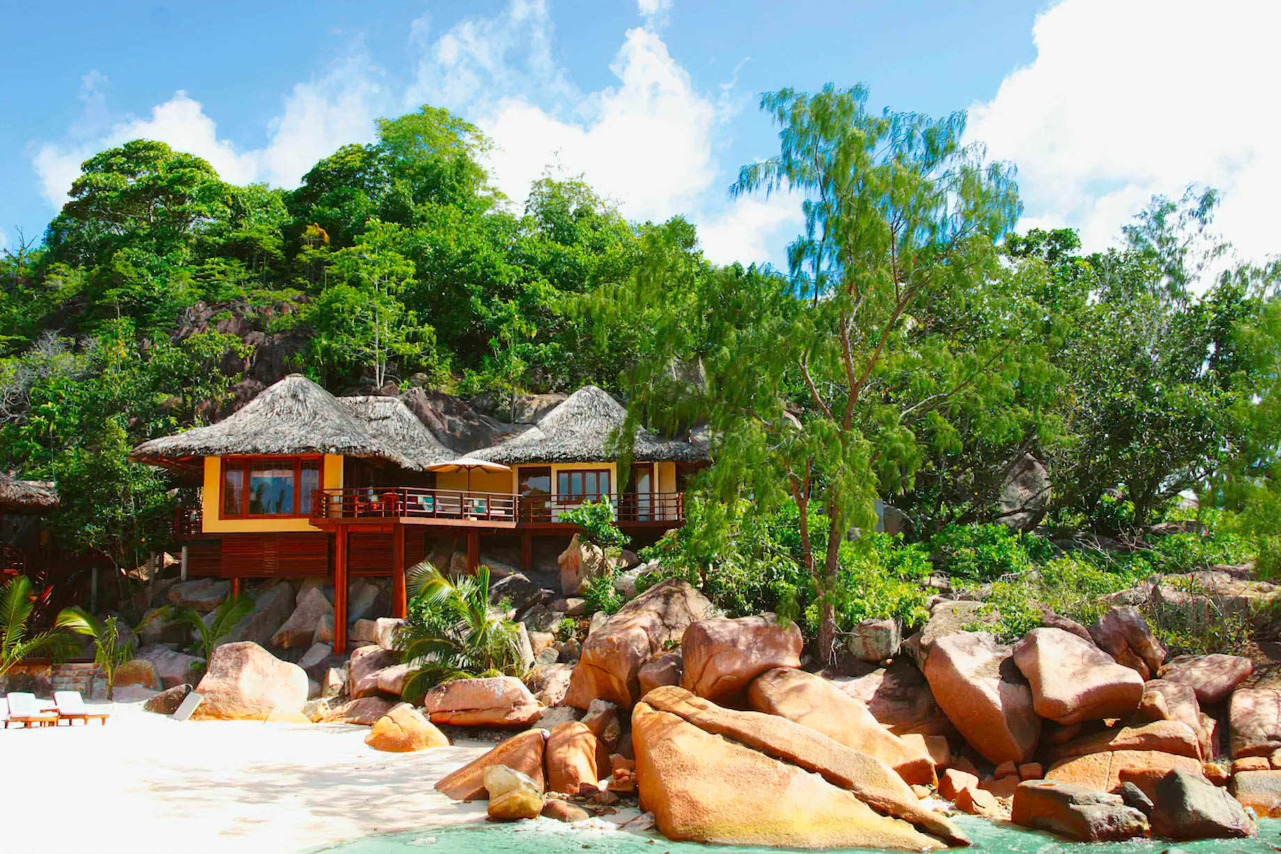 Constance Lemuria Resort – Praslin, Seychelles – Beach View