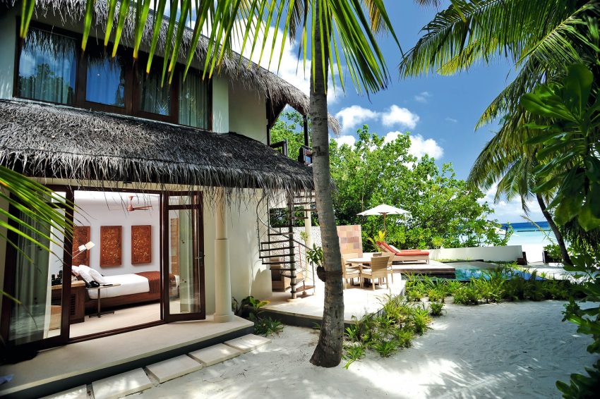 Constance Halaveli Resort - North Ari Atoll, Maldives - Double Storey Beach Villa Exterior View