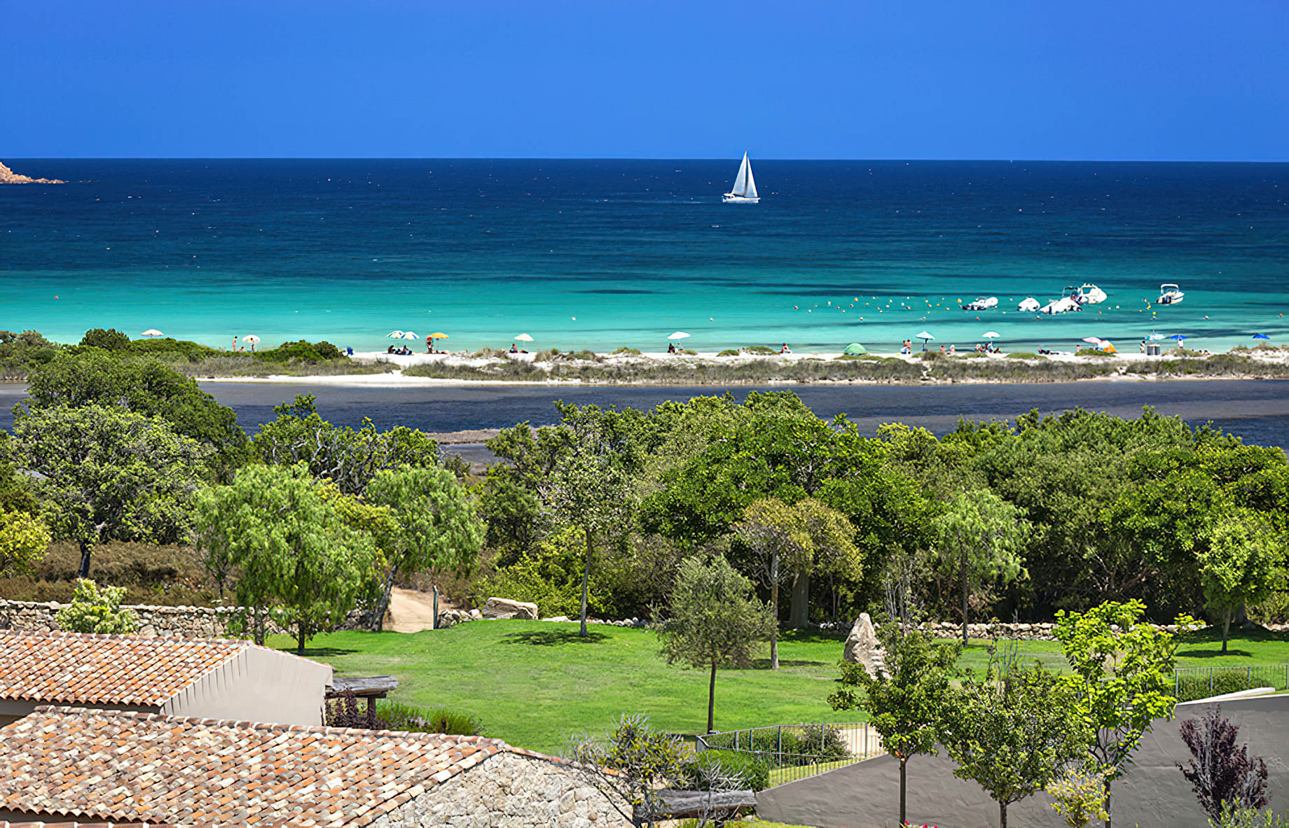 Baglioni Resort Sardinia – San Teodoro, Sardegna, Italy – Resort Beach View