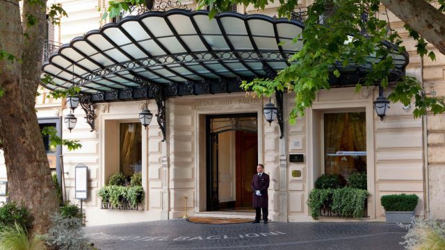 Baglioni Hotel Regina, Roma - Rome, Italy - Entrance