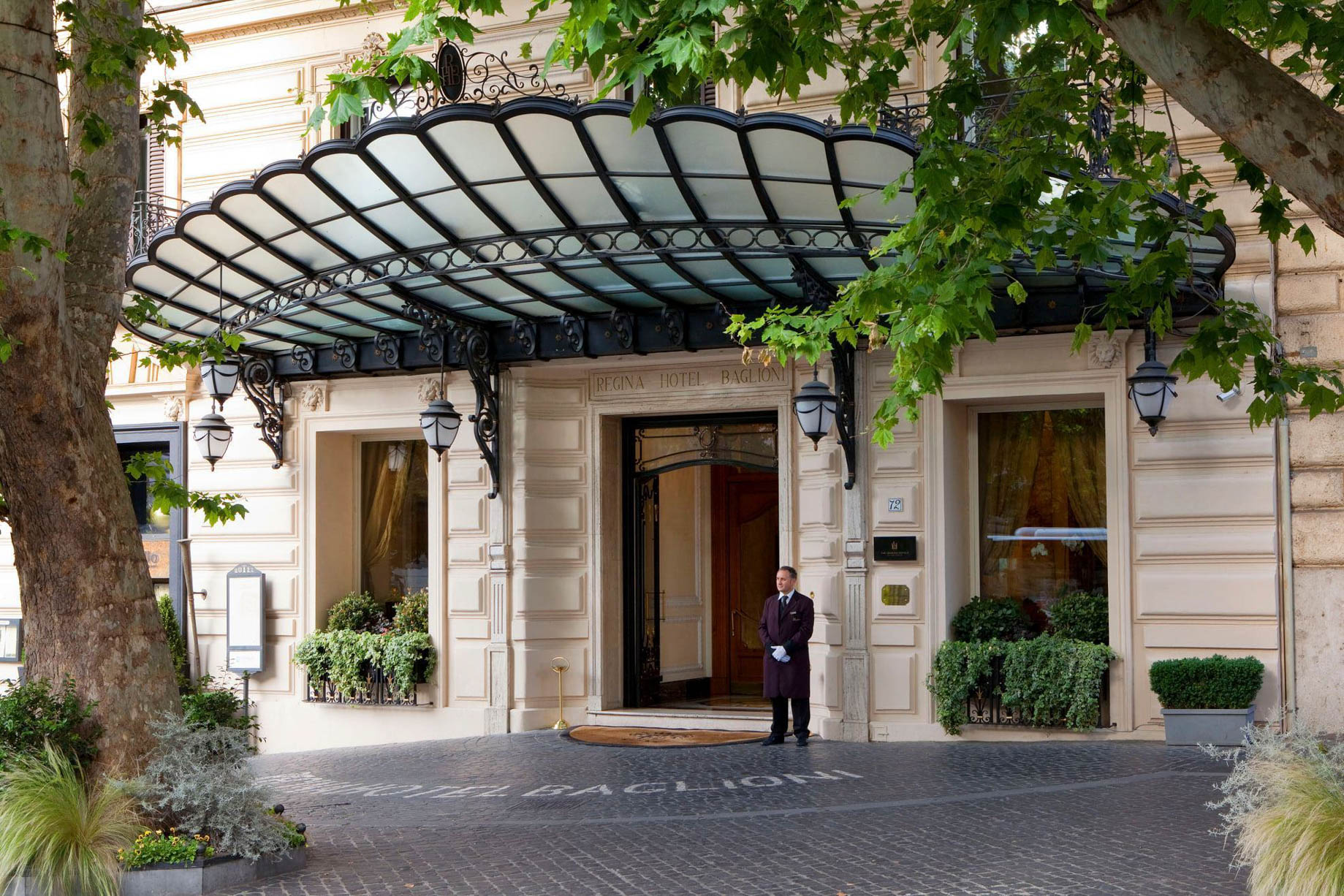 Baglioni Hotel Regina, Roma – Rome, Italy – Entrance