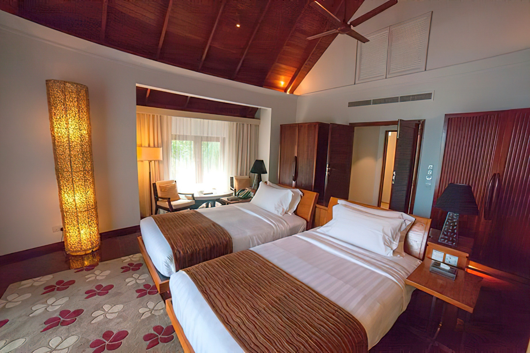 Constance Halaveli Resort – North Ari Atoll, Maldives – Double Storey Beach Villa Double Beds