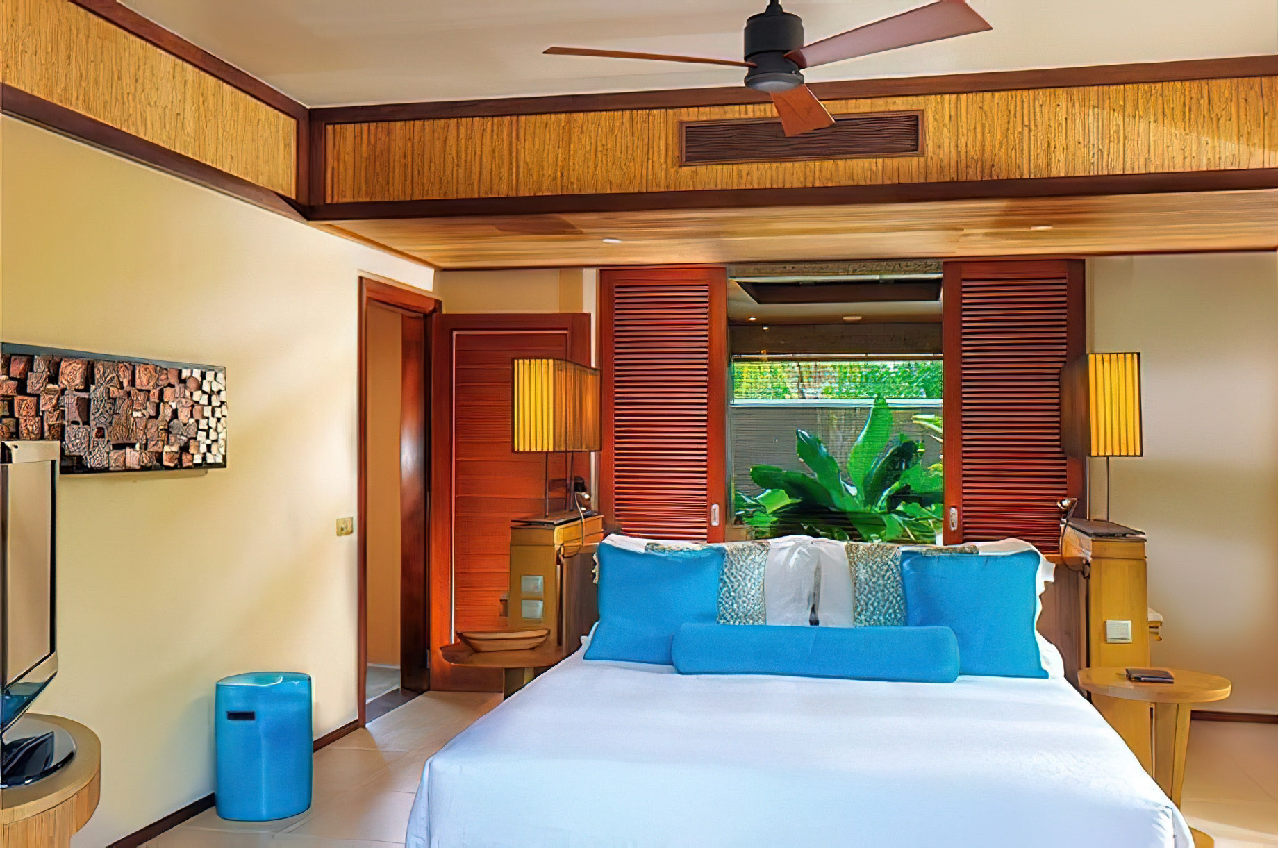 Constance Ephelia Resort - Port Launay, Mahe, Seychelles - Family Villa Bedroom