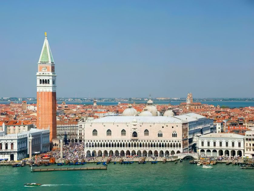 Baglioni Hotel Luna, Venezia - Venice, Italy - Canal Aerial View