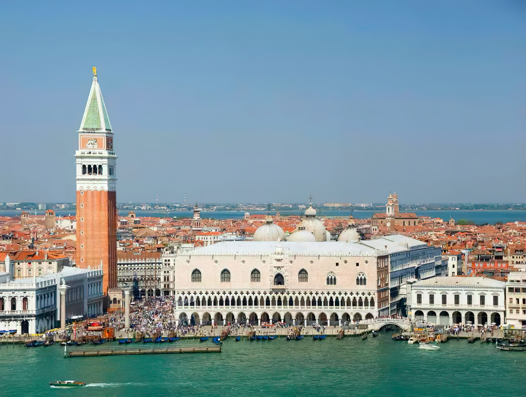 Baglioni Hotel Luna, Venezia – Venice, Italy – Canal Aerial View