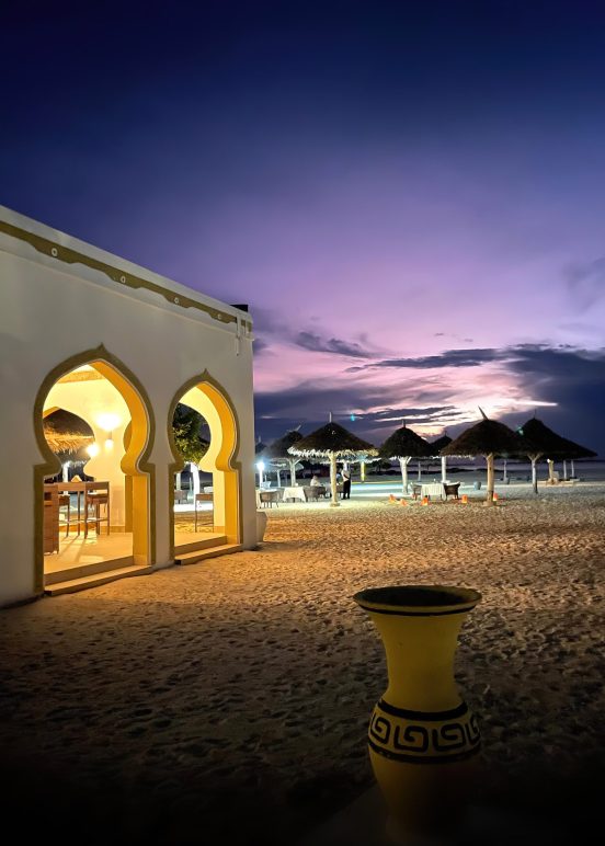 Gold Zanzibar Beach House & Spa Resort - Nungwi, Zanzibar, Tanzania - Resort Pool Night View