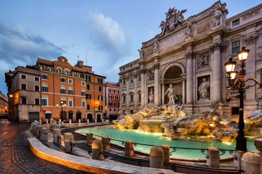 Baglioni Hotel Regina, Roma - Rome, Italy - Trevi Fountain