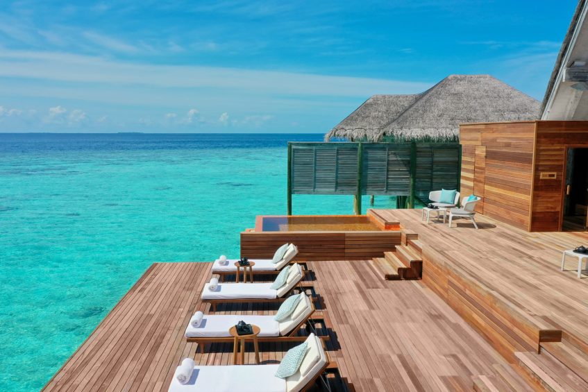 Anantara Kihavah Maldives Villas Resort - Baa Atoll, Maldives - Spa Overwater Relaxation Deck