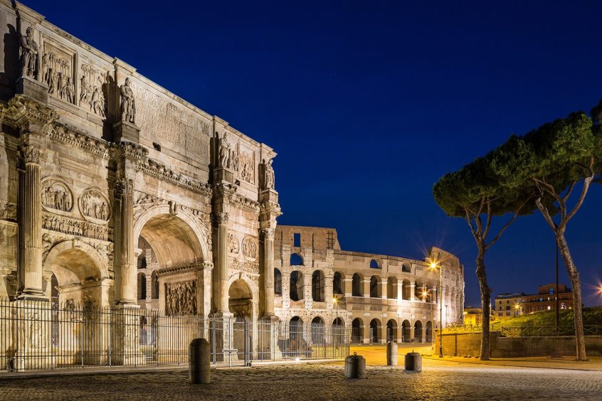 Baglioni Hotel Regina, Roma - Rome, Italy - Colosseum