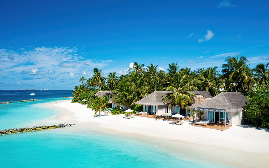 Baglioni Resort Maldives - Maagau Island, Rinbudhoo, Maldives - Beach Villa Two Bedroom Pool Suite Aerial View