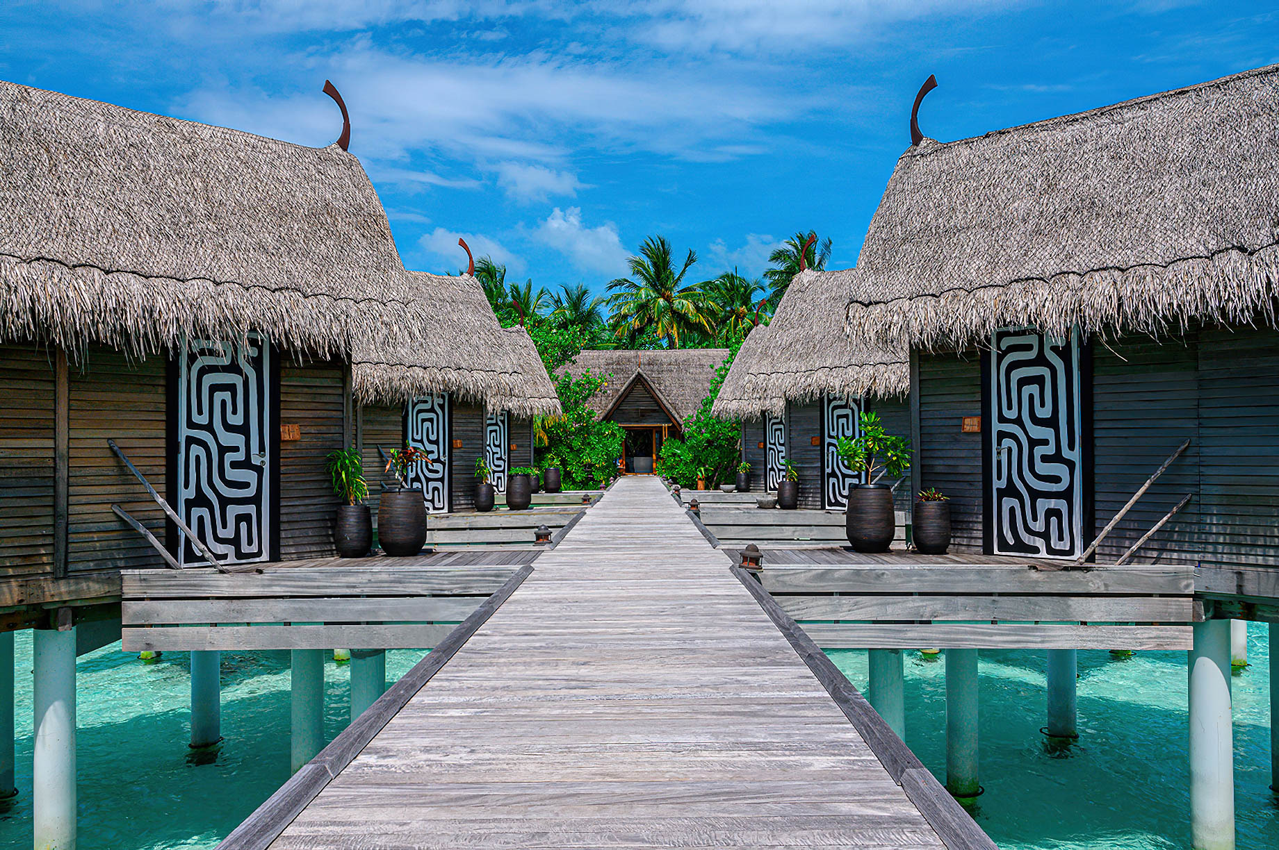 Constance Moofushi Resort – South Ari Atoll, Maldives – Overwater Spa Entrance