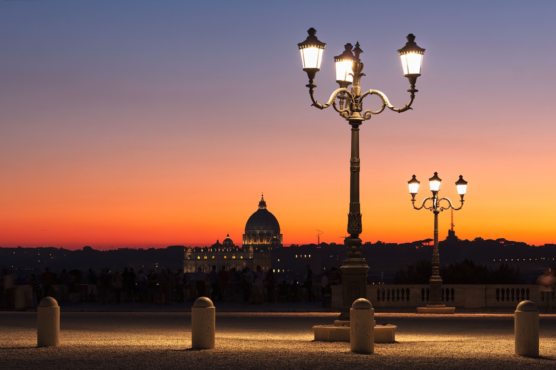 Baglioni Hotel Regina, Roma – Rome, Italy – Rome Sunset
