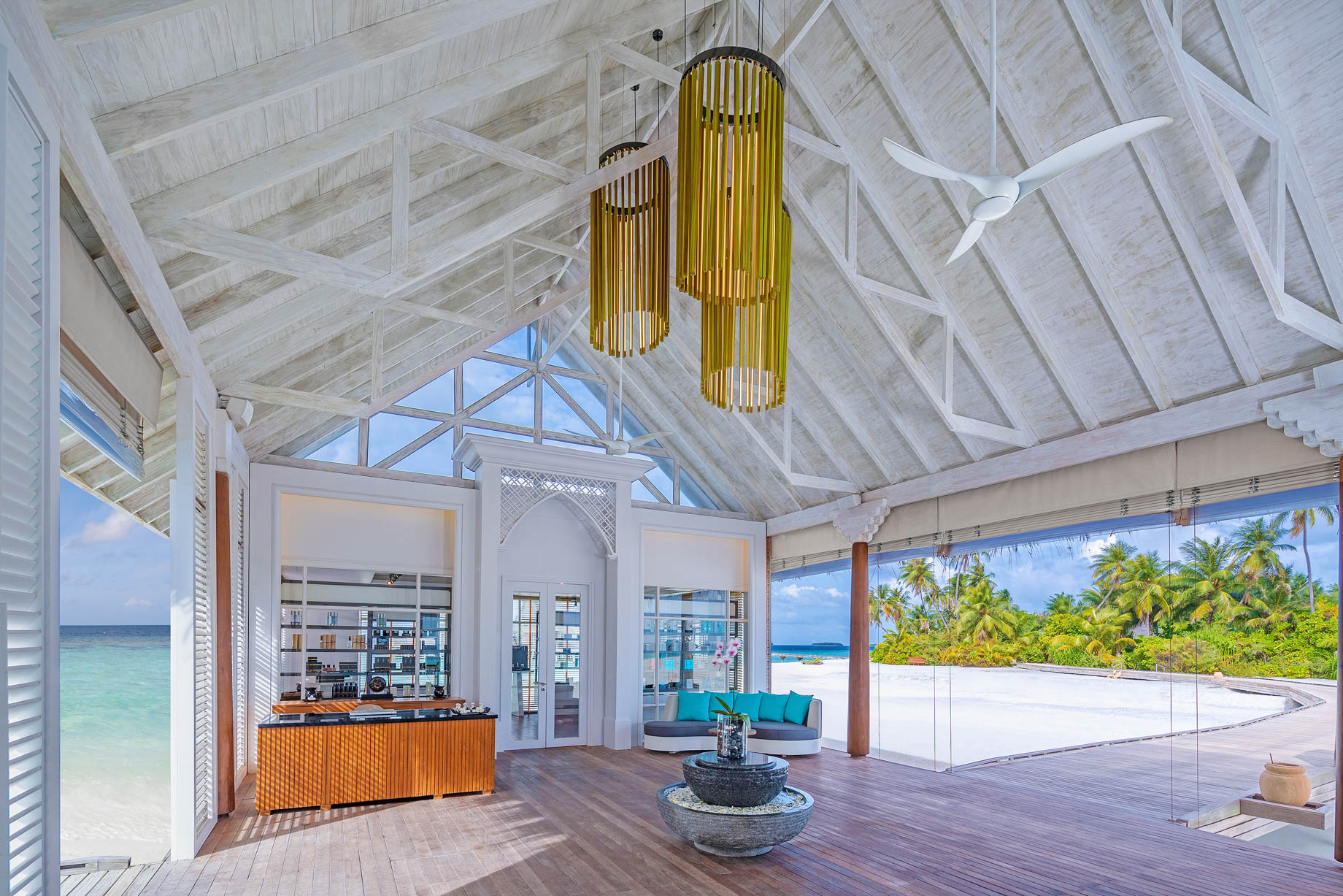 Anantara Kihavah Maldives Villas Resort - Baa Atoll, Maldives - Spa Reception