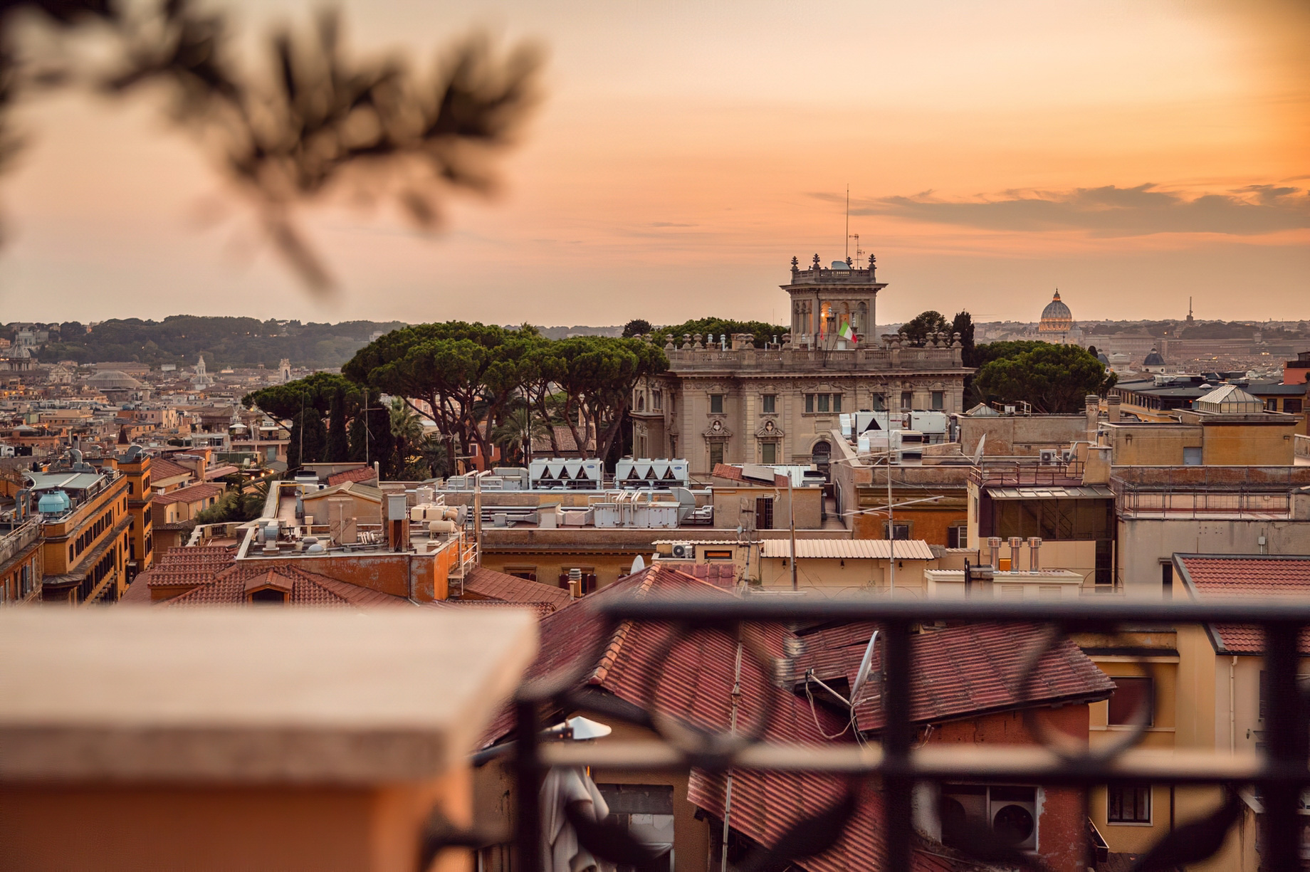Baglioni Hotel Regina, Roma - Rome, Italy - Rome Sunset