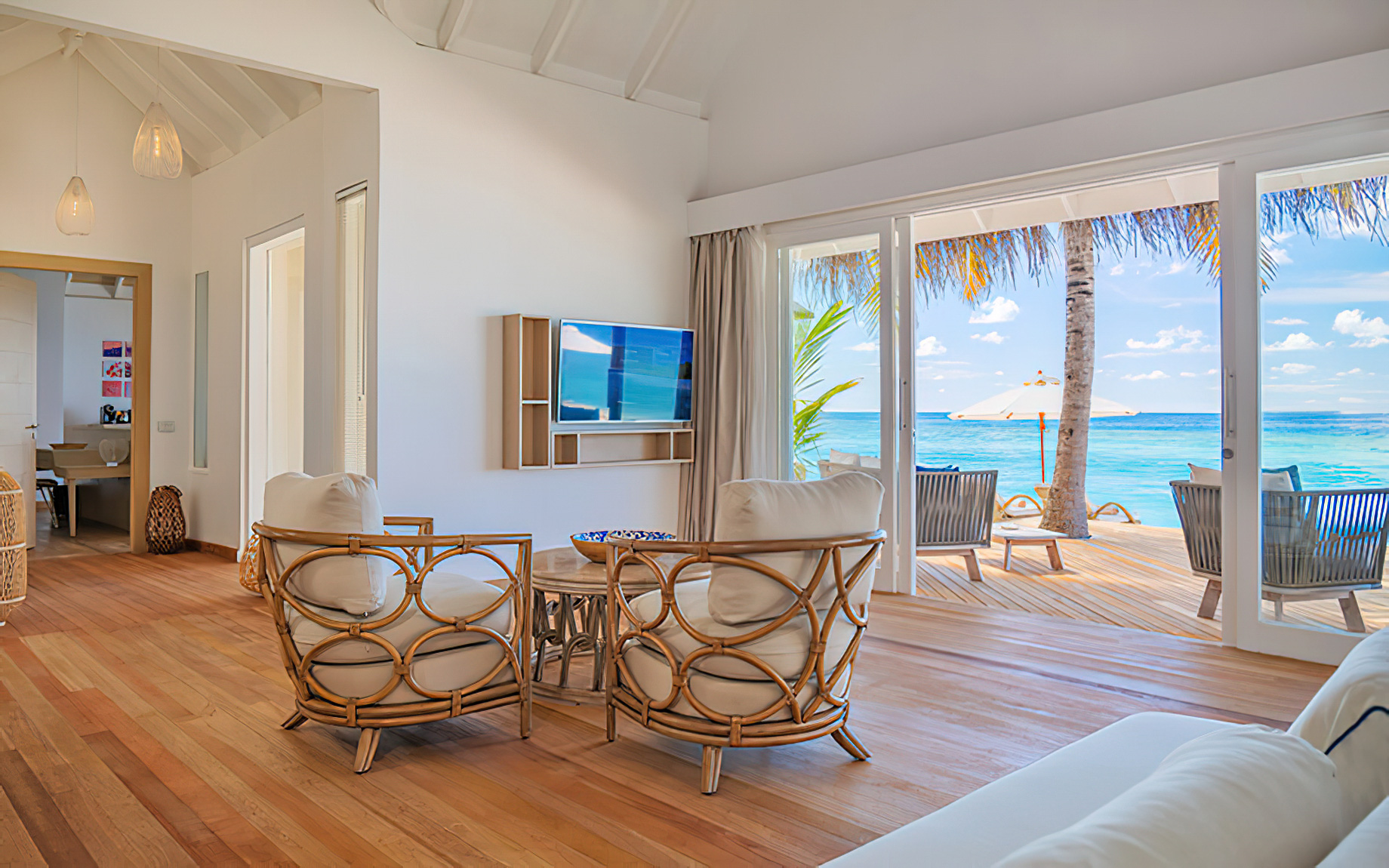 Baglioni Resort Maldives – Maagau Island, Rinbudhoo, Maldives – Beach Villa Two Bedroom Pool Suite Interior