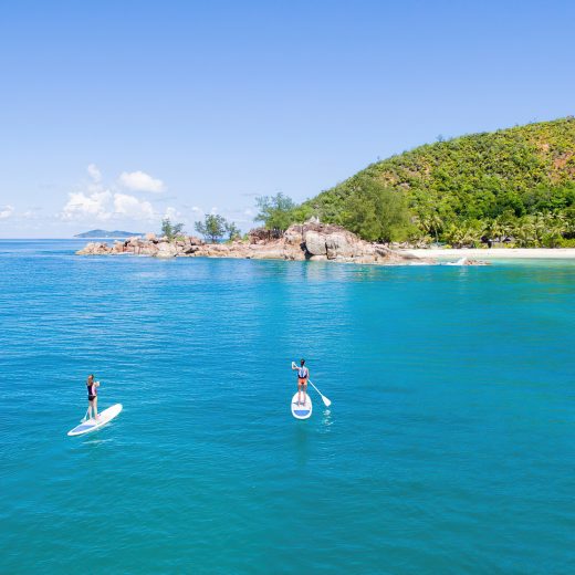 Constance Lemuria Resort - Praslin, Seychelles - Paddleboarding