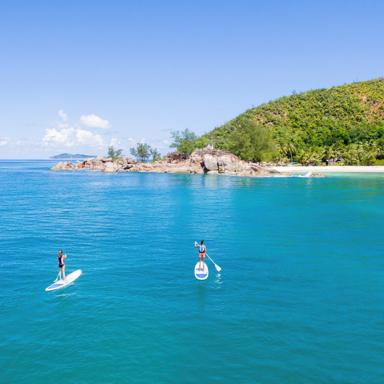 Constance Lemuria Resort – Praslin, Seychelles – Paddleboarding