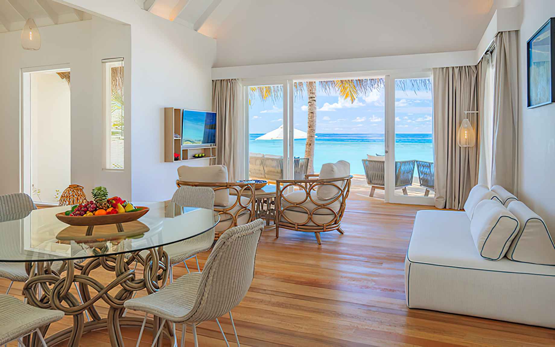 Baglioni Resort Maldives – Maagau Island, Rinbudhoo, Maldives – Beach Villa Two Bedroom Pool Suite Interior