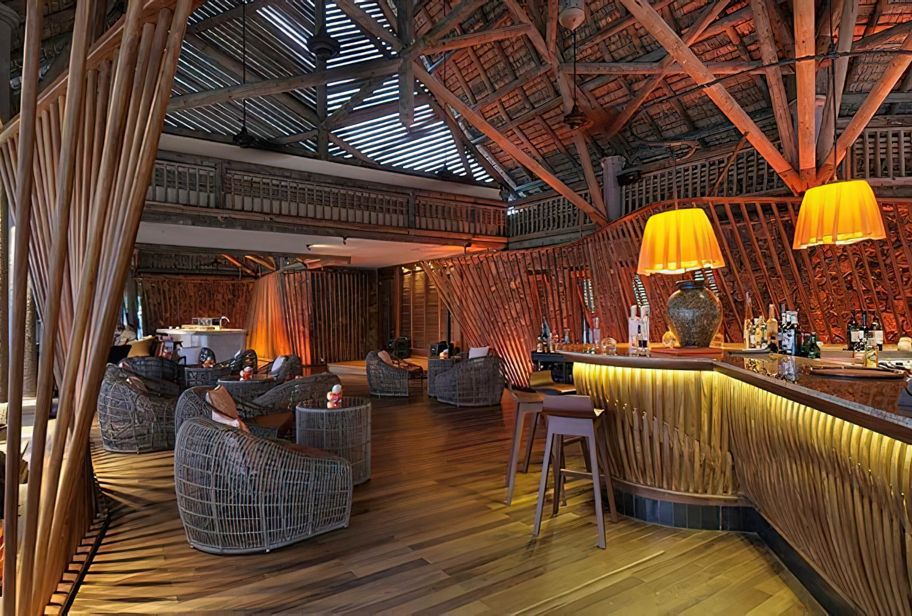 Constance Prince Maurice Resort – Mauritius – Laguna Bar Interior