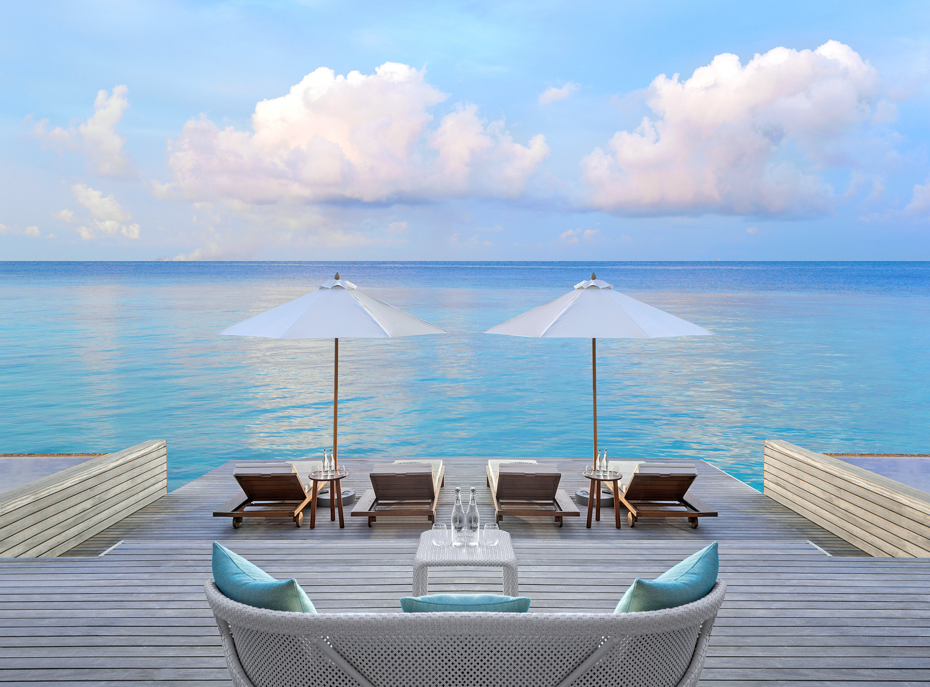 Anantara Kihavah Maldives Villas Resort – Baa Atoll, Maldives – Spa Outdoor Relaxation Deck