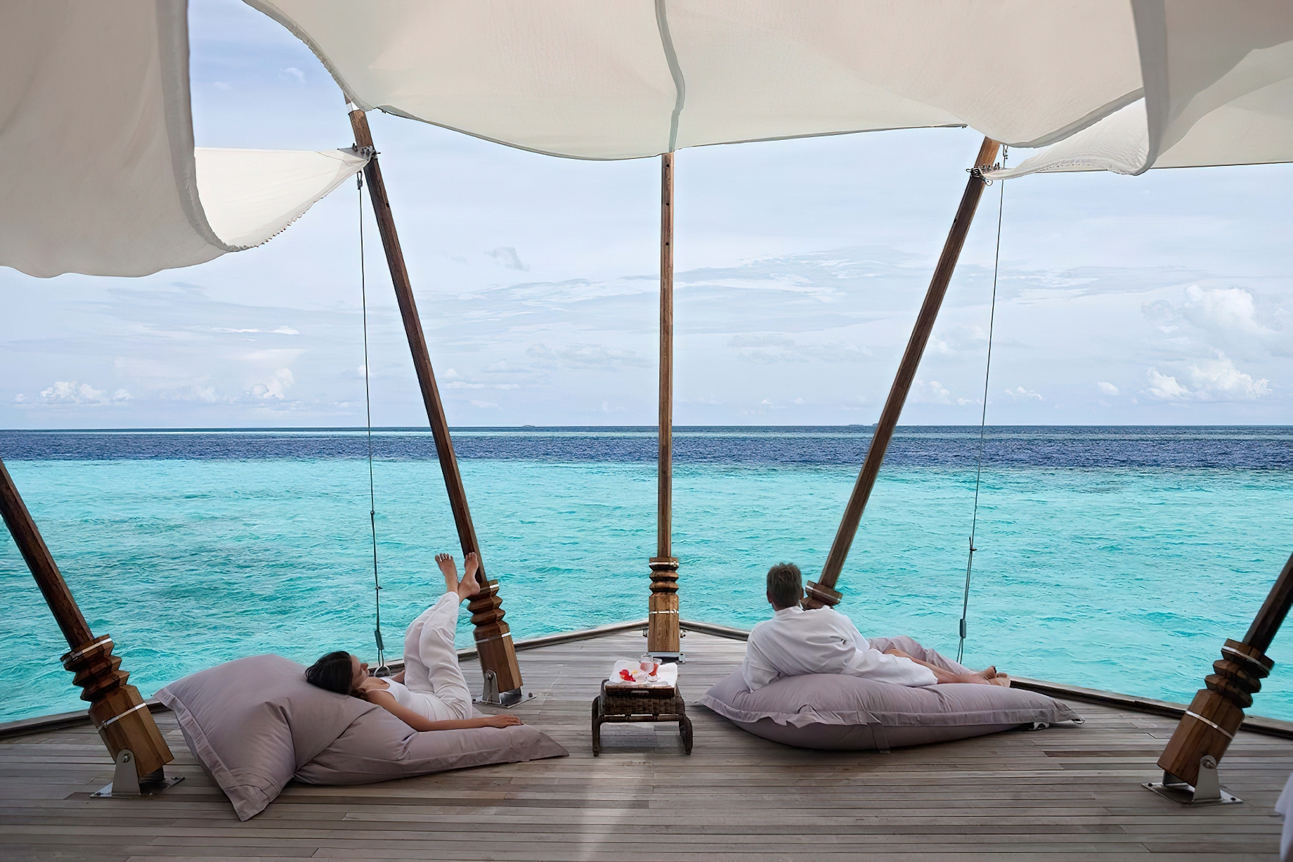 Constance Moofushi Resort – South Ari Atoll, Maldives – Spa Deck Ocean View