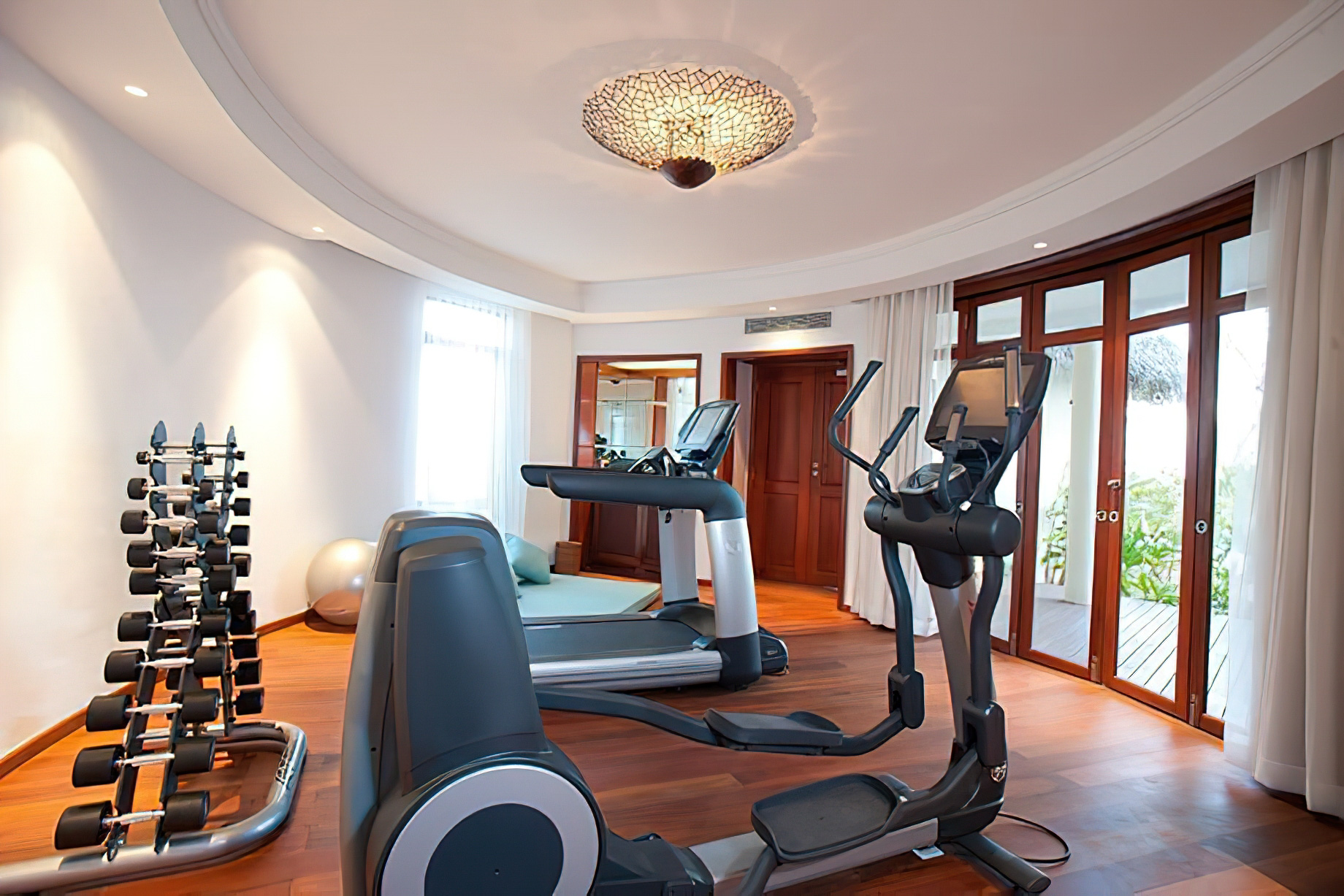 Constance Halaveli Resort – North Ari Atoll, Maldives – Presidential Villa Gym