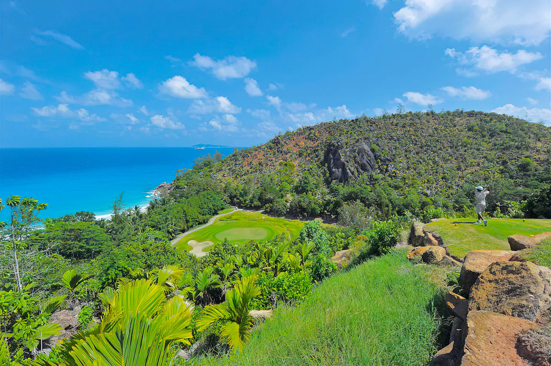 Constance Lemuria Resort – Praslin, Seychelles – Golf Course View