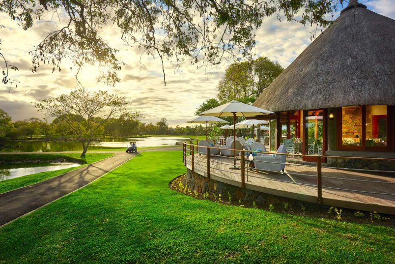 Constance Belle Mare Plage Resort - Mauritius - Deer Hunter Restaurant Golf Course View