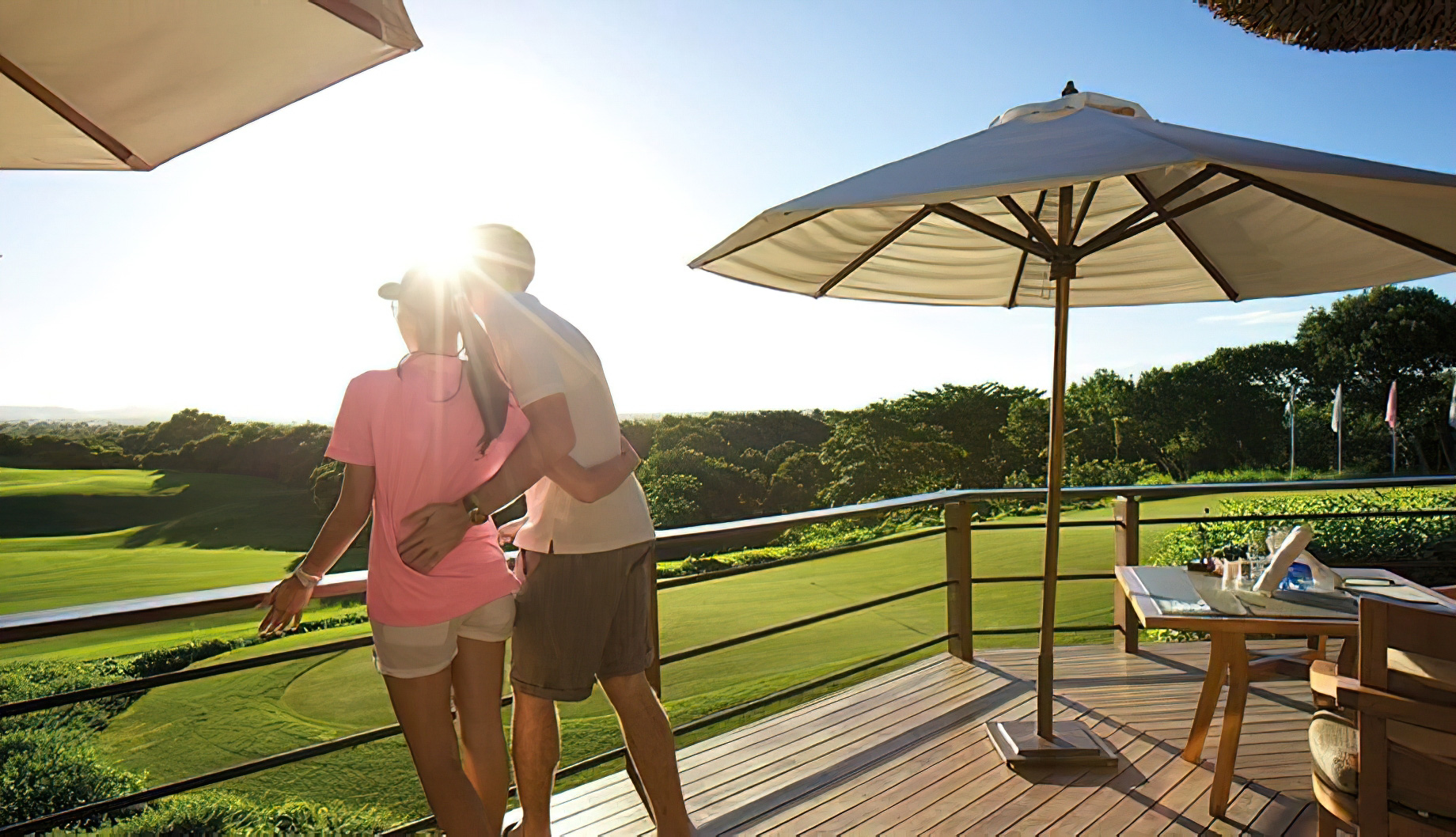 Constance Belle Mare Plage Resort – Mauritius – Le Swing Restaurant Golf Course View