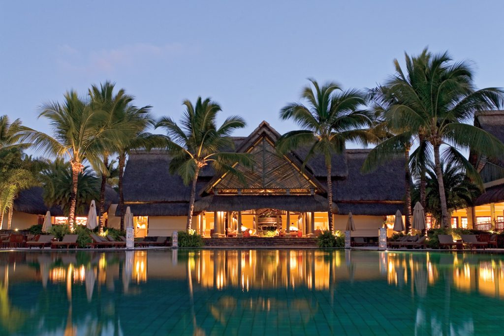 Constance Prince Maurice Resort - Mauritius - Lobby Exterior Pool View