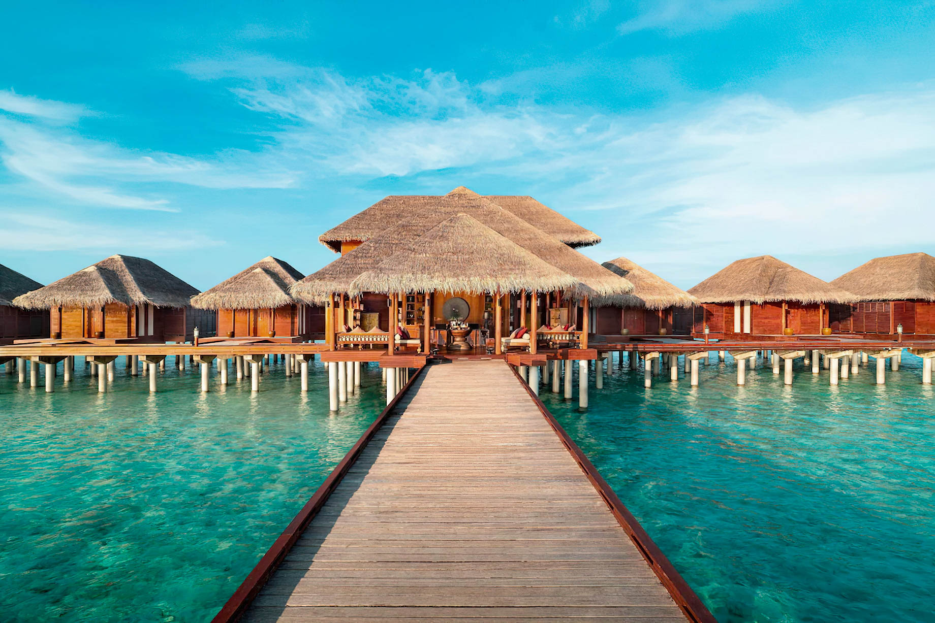Anantara Thigu Maldives Resort – South Male Atoll, Maldives – Overwater Spa Jetty