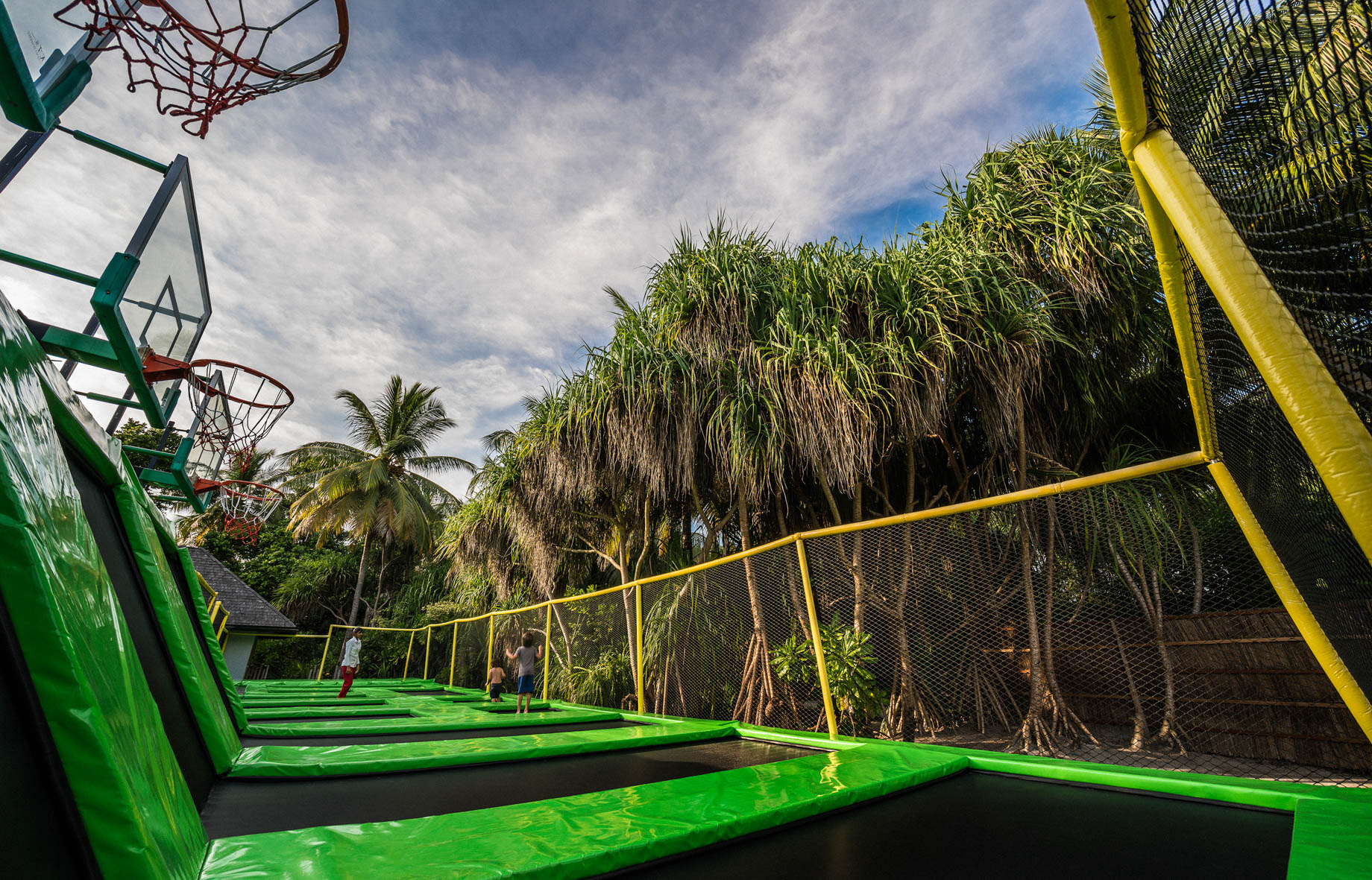 Anantara Kihavah Maldives Villas Resort - Baa Atoll, Maldives - Trampoline Park