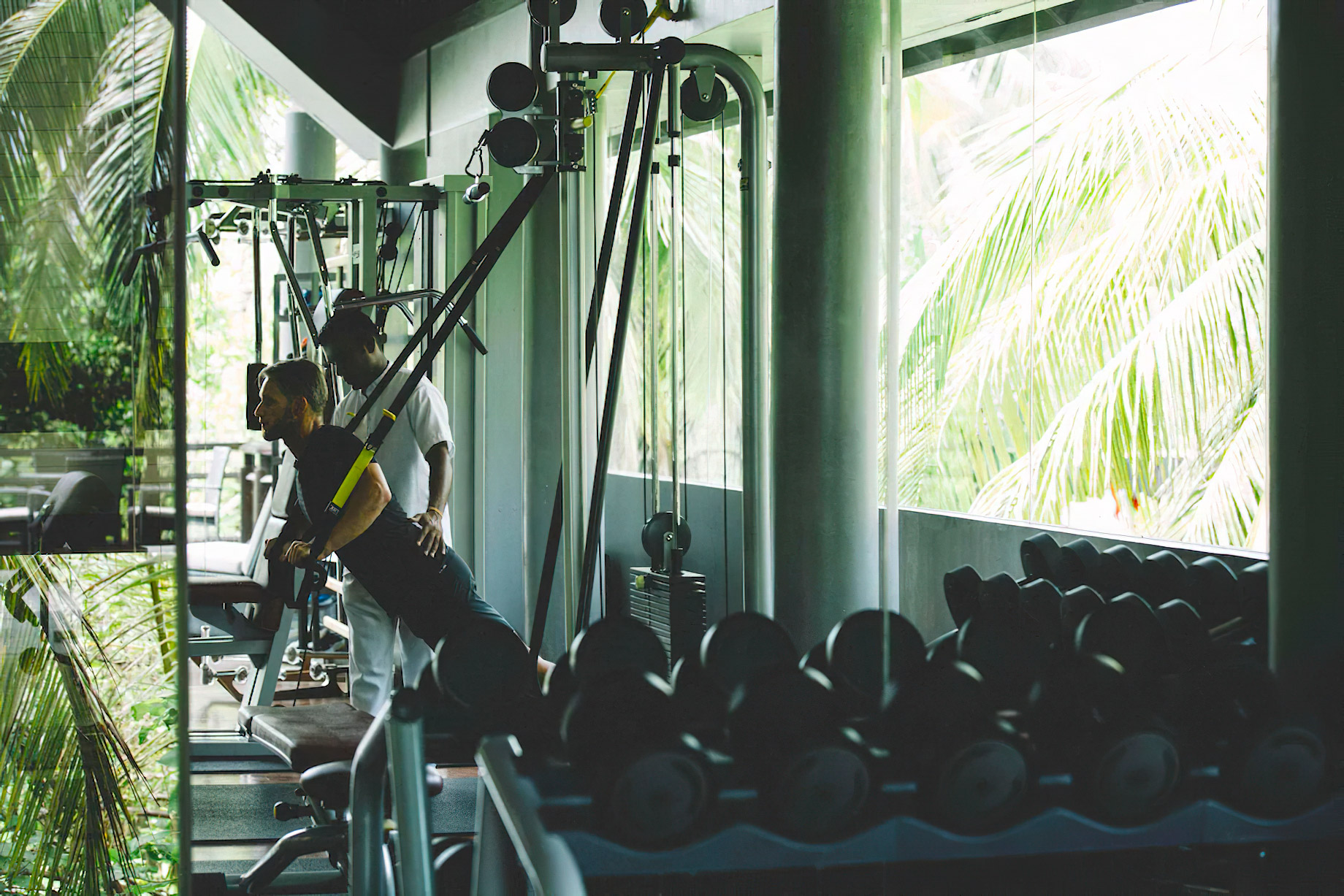 Anantara Kihavah Maldives Villas Resort - Baa Atoll, Maldives - Resort Gym